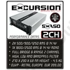 EXCURSION SXA 50 PRO 2 csatornás erősítő