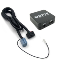 WEFA-WF-605-MP3/USB/AUX-ILLESZTŐ-(VOLKSWAGEN,-MINI-ISO)