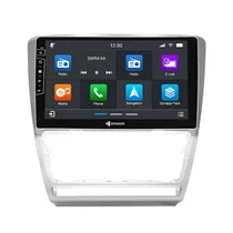 DYNAVIN D9-DF63 Premium Flex 160 GB Android autórádió  Skoda Octavia II  készülékhez 4 x 100 W-os D osztályú erősítővel, 10,1 colos kijelzővel