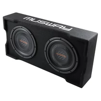 MUSWAY MF210Q2 dupla mélysugárzó láda, lapos