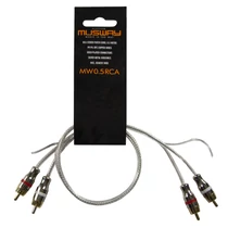 Musway MW0.5RCA , 0,5 m-es RCA kábel
