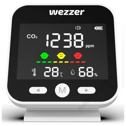 LEVENHUK WEZZER AIR MC40 AIR QUALITY MONITOR