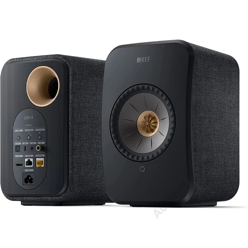 KEF LSX II CARBON BLACK