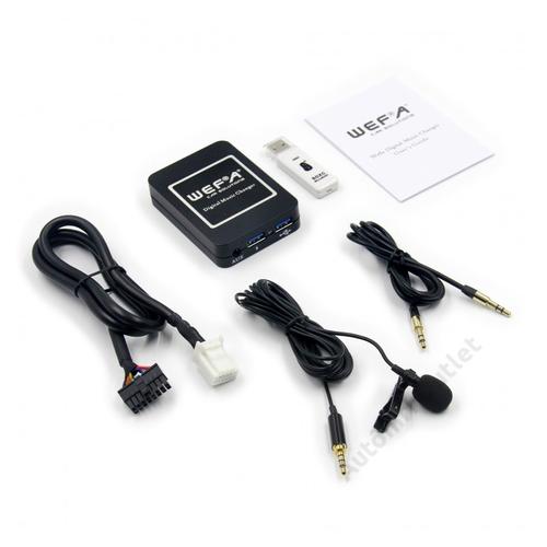 WEFA-WF-606-BLUETOOTH/MP3/USB/AUX-ILLESZTŐ-(PEUGEOT,-CITROEN,-RD3)