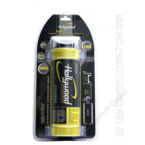 HOLLYWOOD HCM 4,  4 F kondenzátor