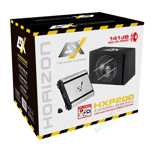 ESX HXP200 2 csatornás basszus csomag