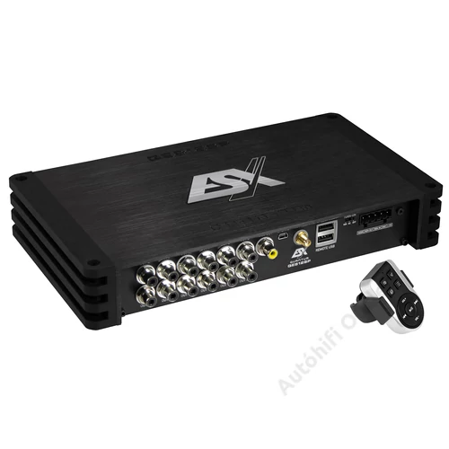ESX QE812SP Digitális Full HD audiolejátszó 12 csatornás hangprocesszorral