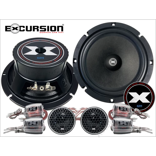 EXCURSION RX 6C 16,5 cm-es hangszóró szett